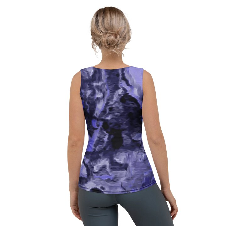 Purple Fluid Art Tank Top product image (2)