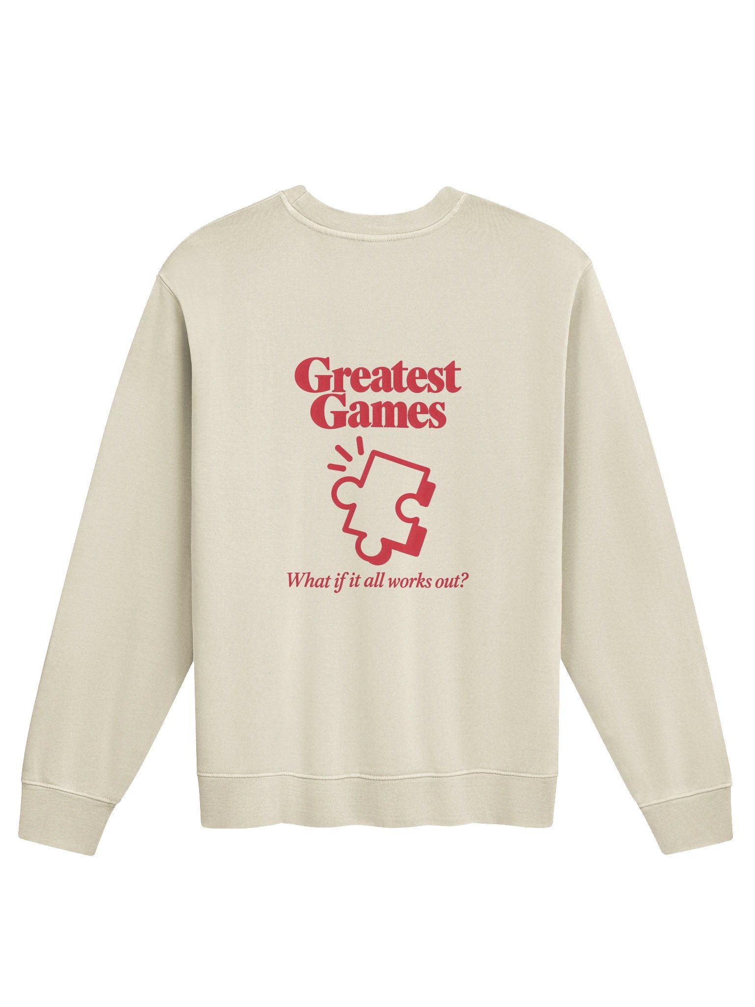 "What if it all works out?" Classic Crewneck product image (3)