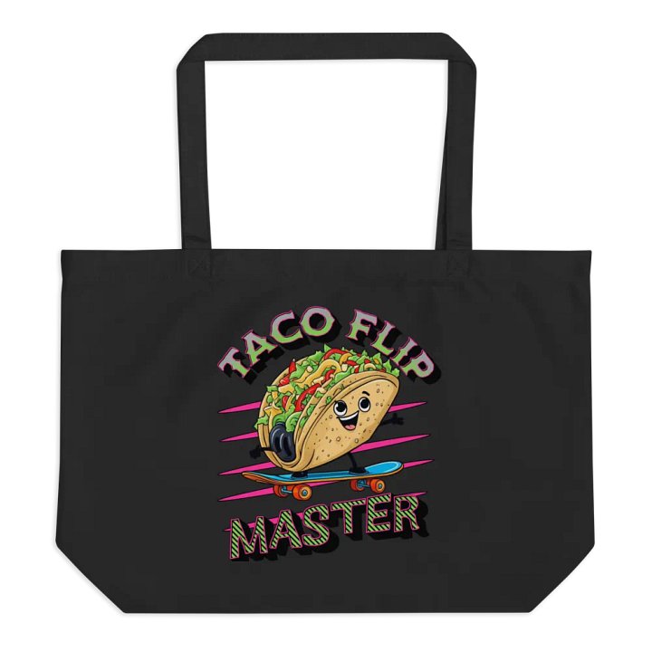 Taco Flip Master Eco Tote product image (1)