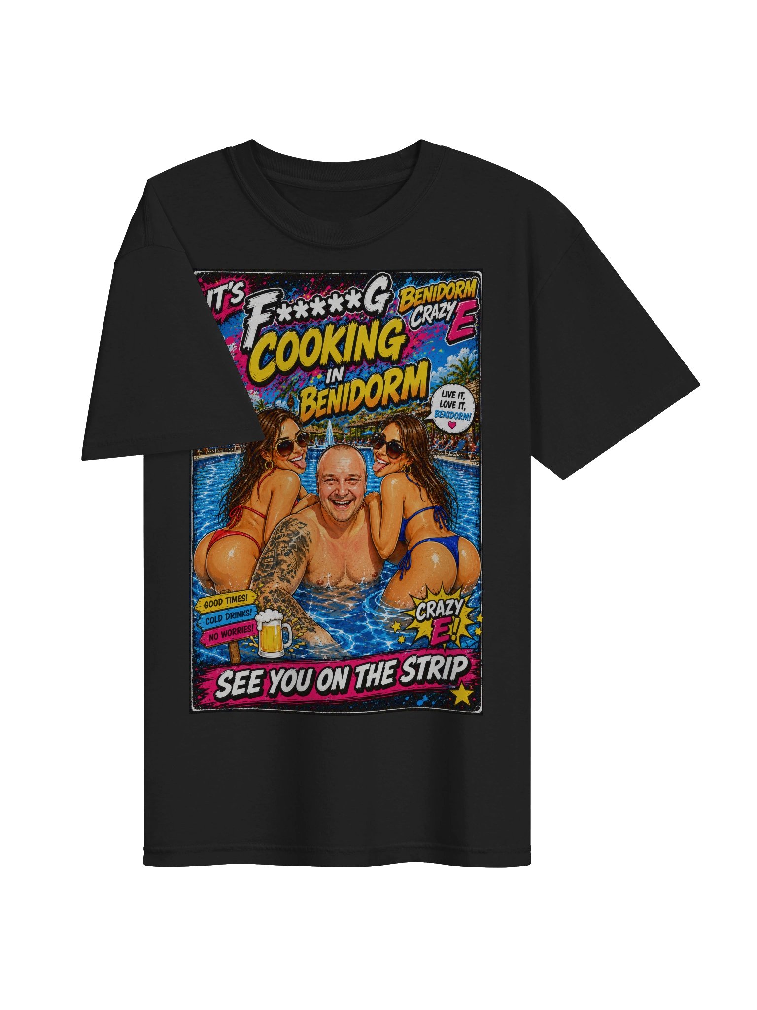 Benidorm Party Poster Tee product image (21)