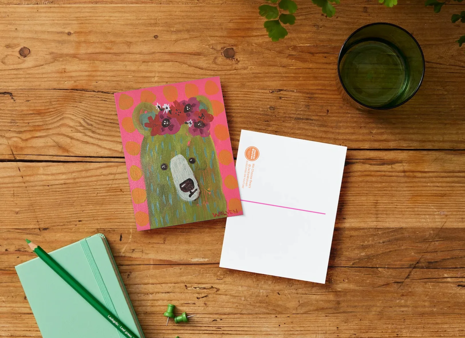 We Choose Bears – Postcard Set product image (12)