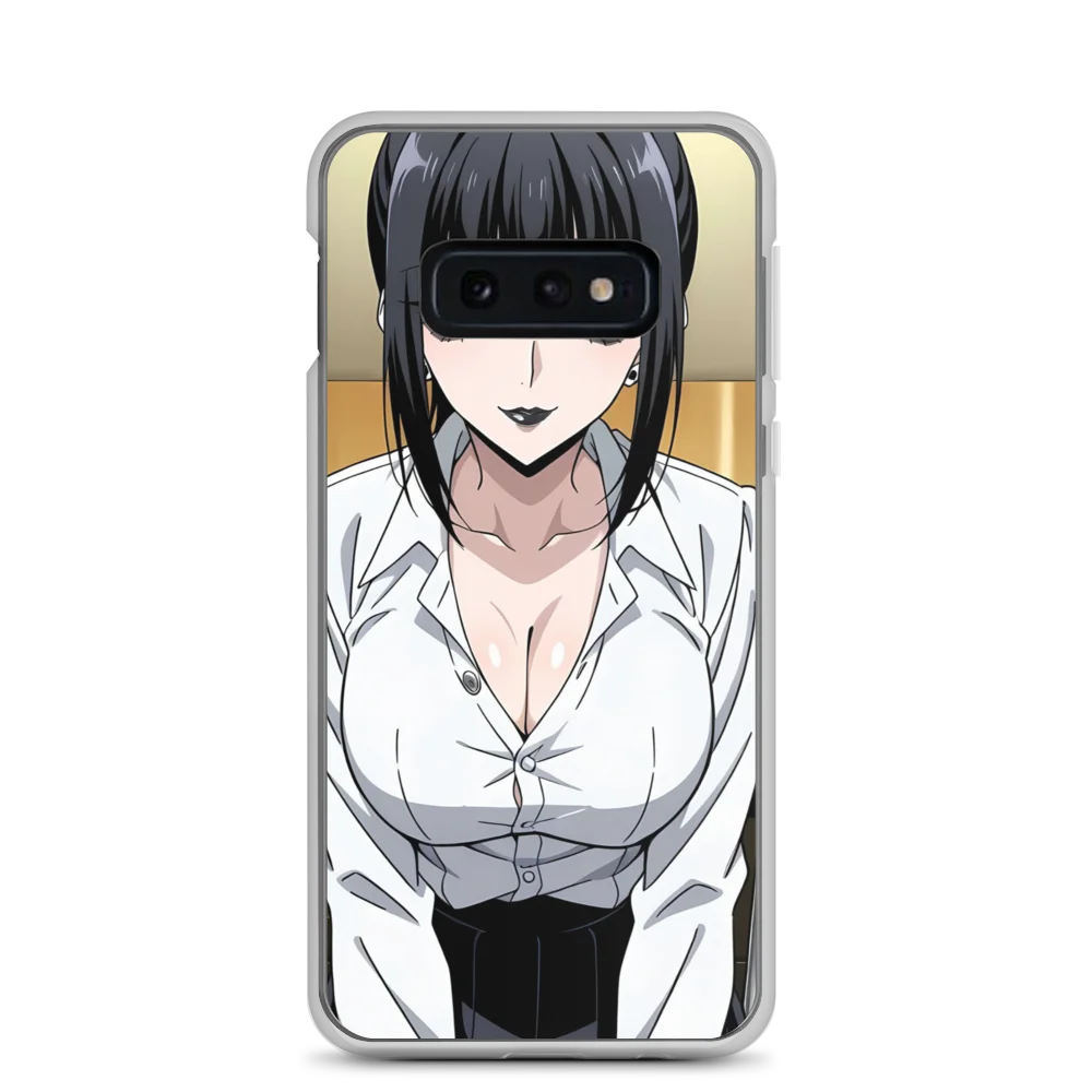 Luna Rain Emo Office Aesthetic Samsung Case - Dark Alluring Phone Cover product image (3)