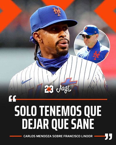 MENDOZA HABLA SOBRE LINDOR 👀🍎

El manager de los New York Mets dio a conocer que a la estrella boricua todavia le falta algún...