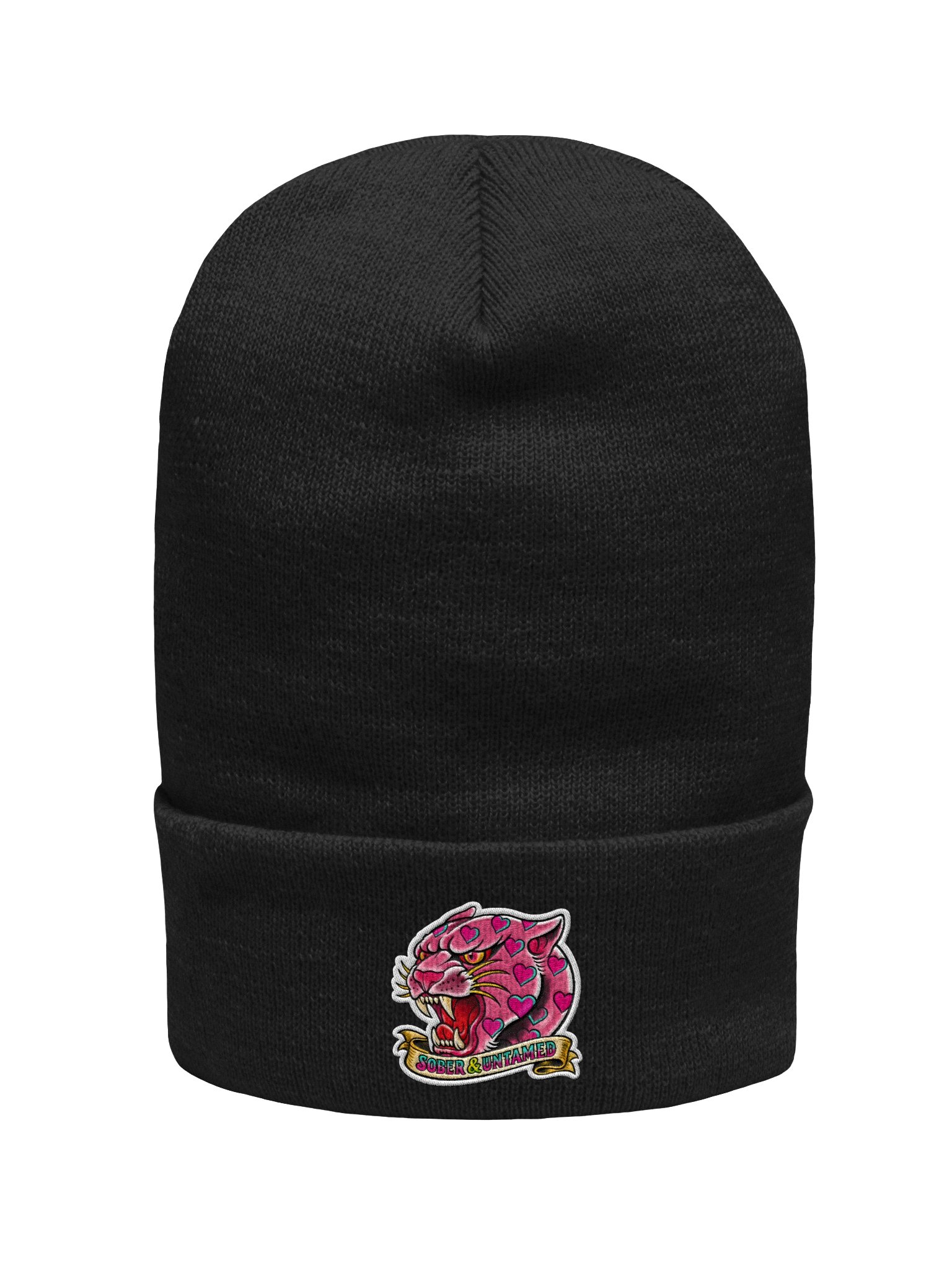 Sober & Untamed Pink Panther Beanie product image (4)