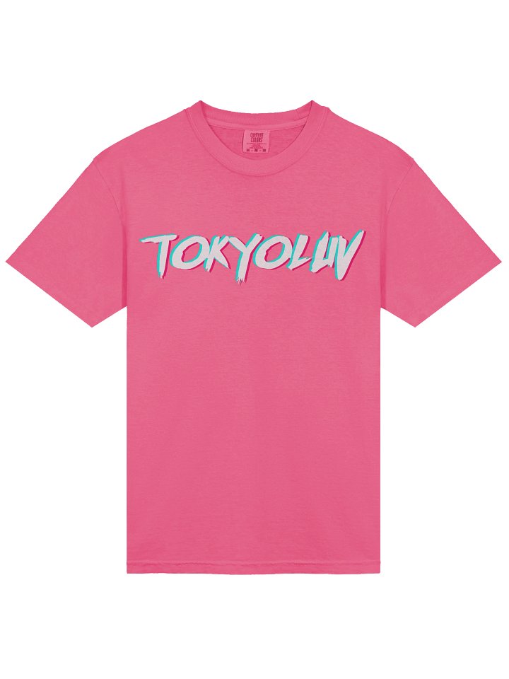 TOKYOLUV GLITCH LOGO WHITE product image (2)