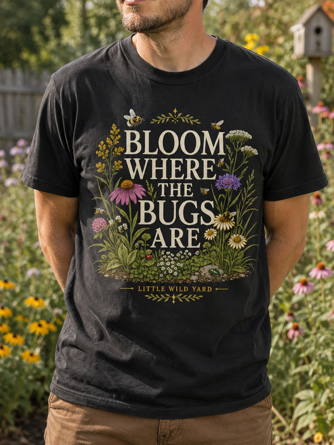 Bloom Where The Bugs Are T-shirt product image (3)