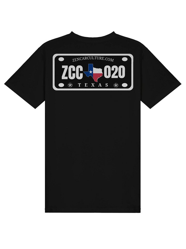 ZCC Texas License Plate Premium Tee product image (1)