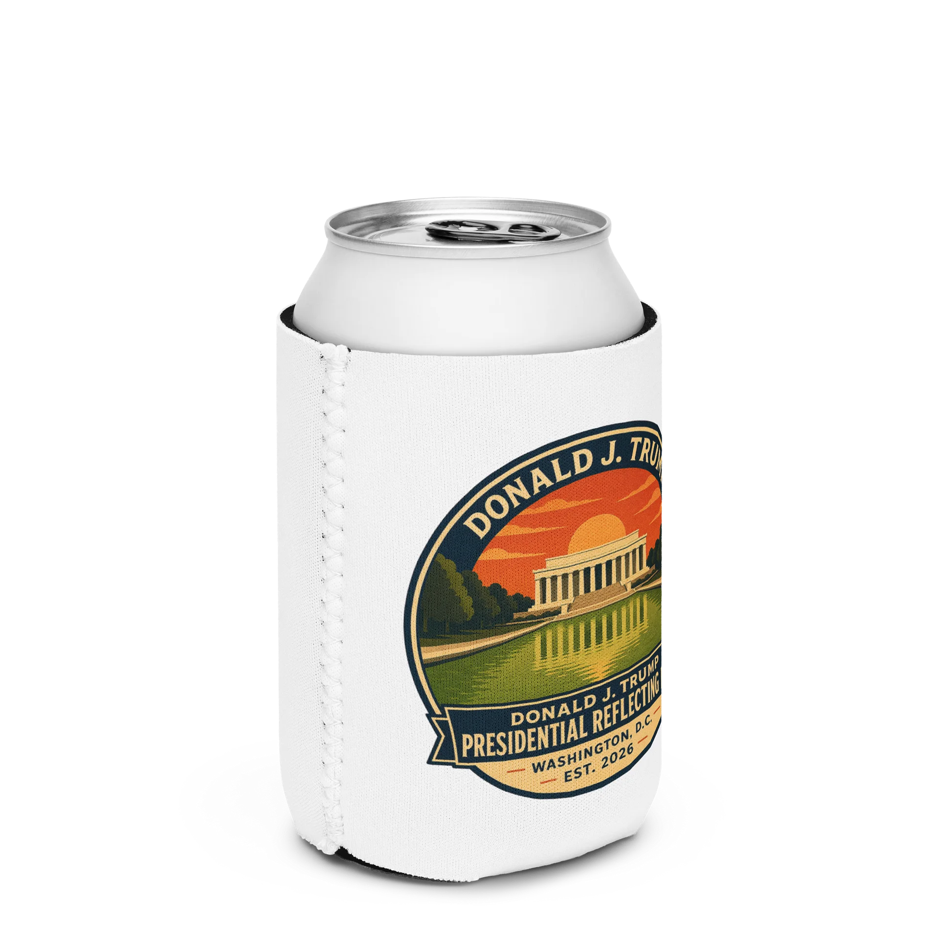 Coozie Can Cooler - Donald J. Trump Presidential Reflecting Pool™ product image (2)