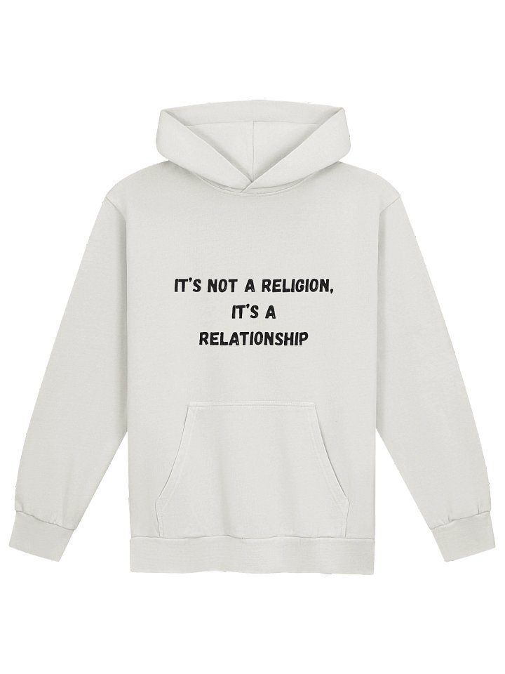 "It's Not a Religion, It's a Relationship" Urban Hoodie product image (5)
