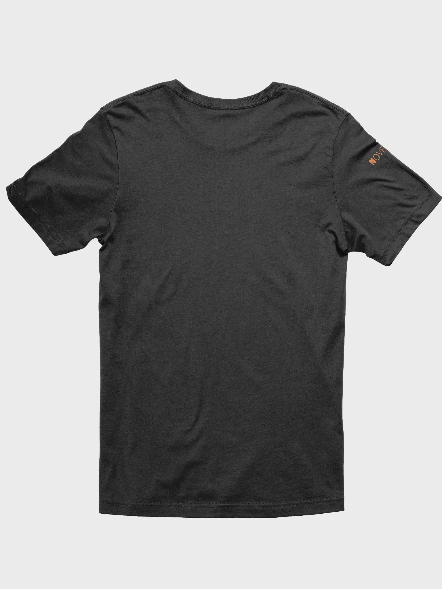 Novelist Orange Text Supersoft T-shirt product image (13)