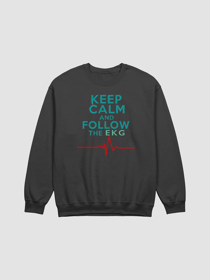 EKG Line Classic Crewneck Sweatshirt product image (6)