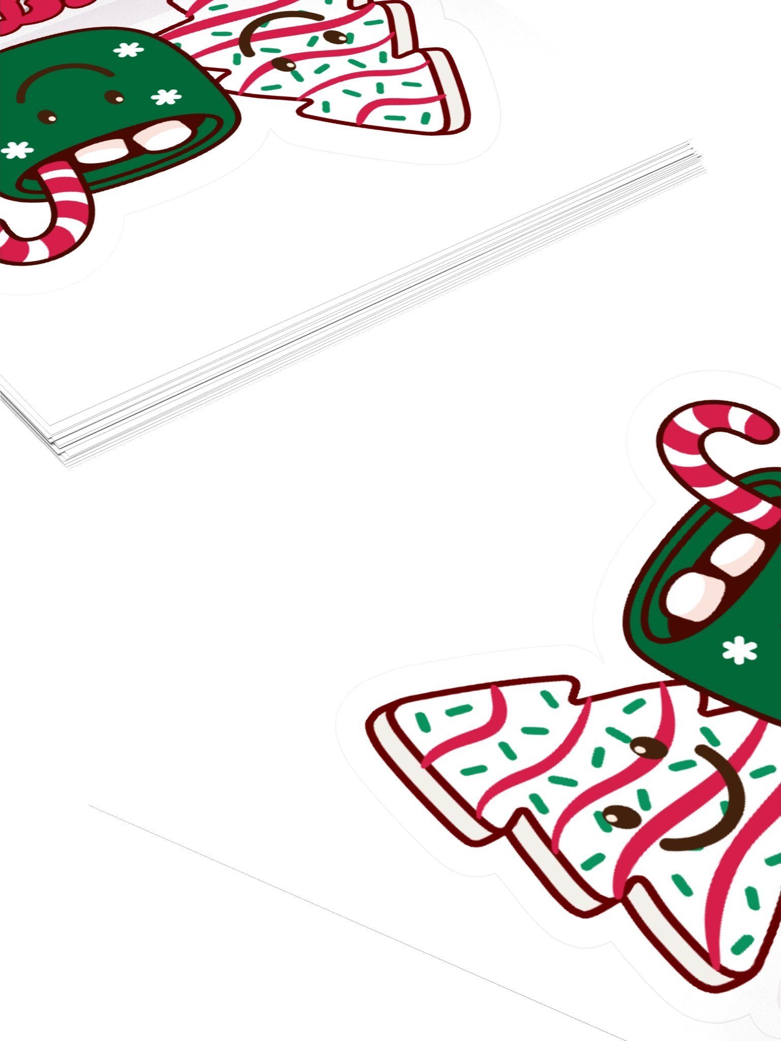 Christmas Cake and Hot Cocoa BFFs Sticker product image (4)