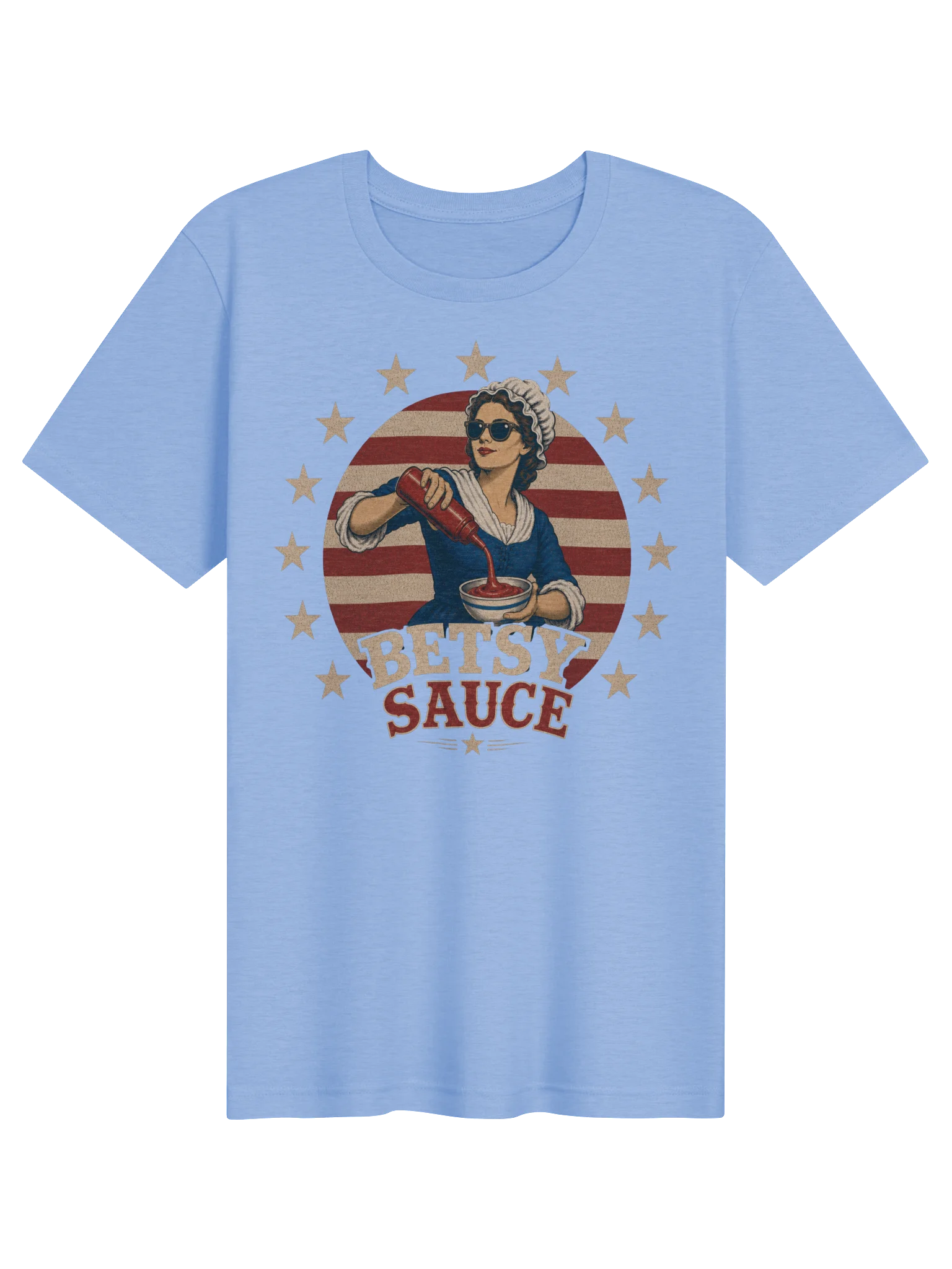 Betsy "Sauce" Ross T-Shirt | Grill Team 1776 Tee product image (71)