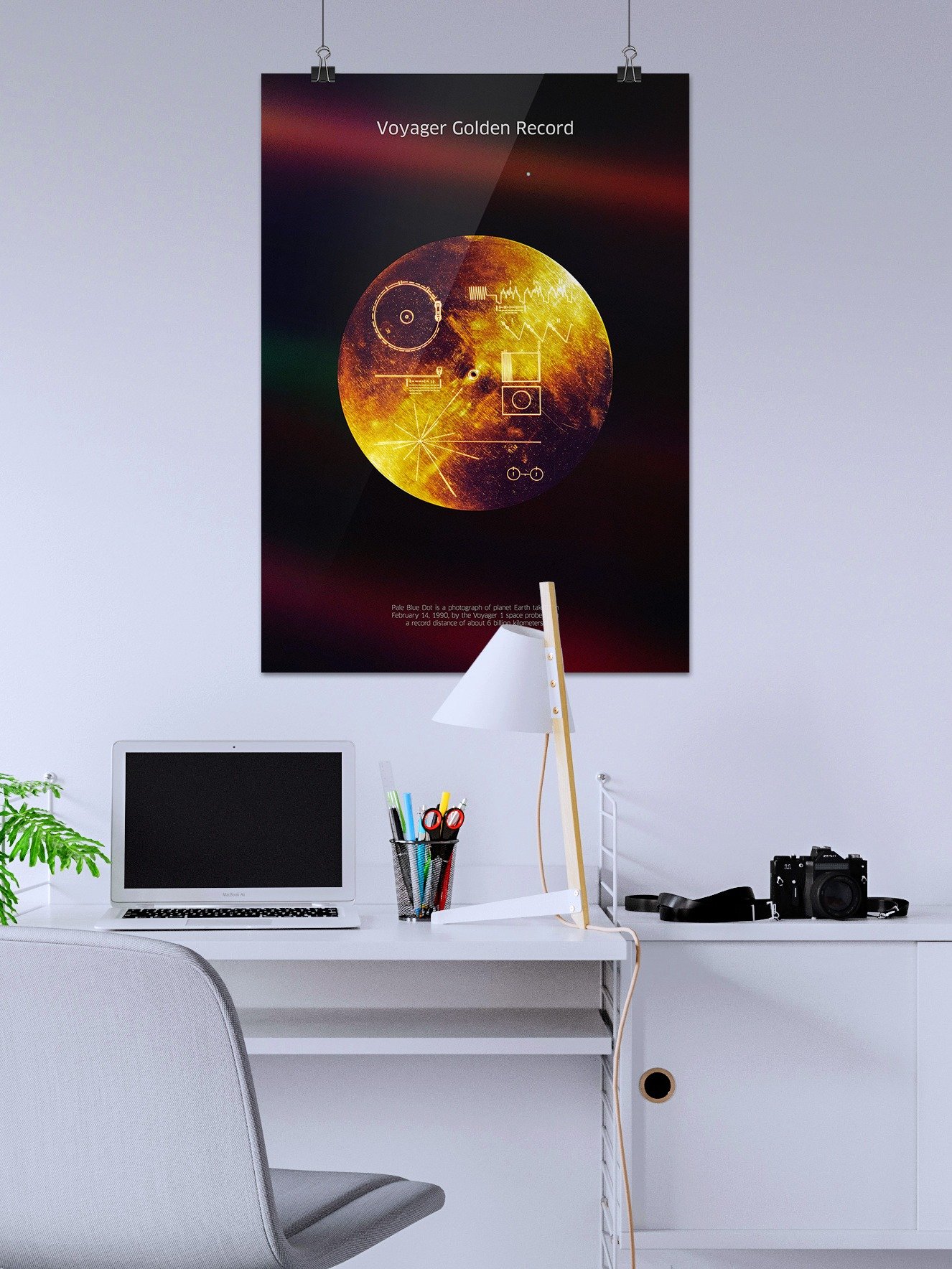NASA Voyager 1 Golden Record — space poster, science print product image (3)