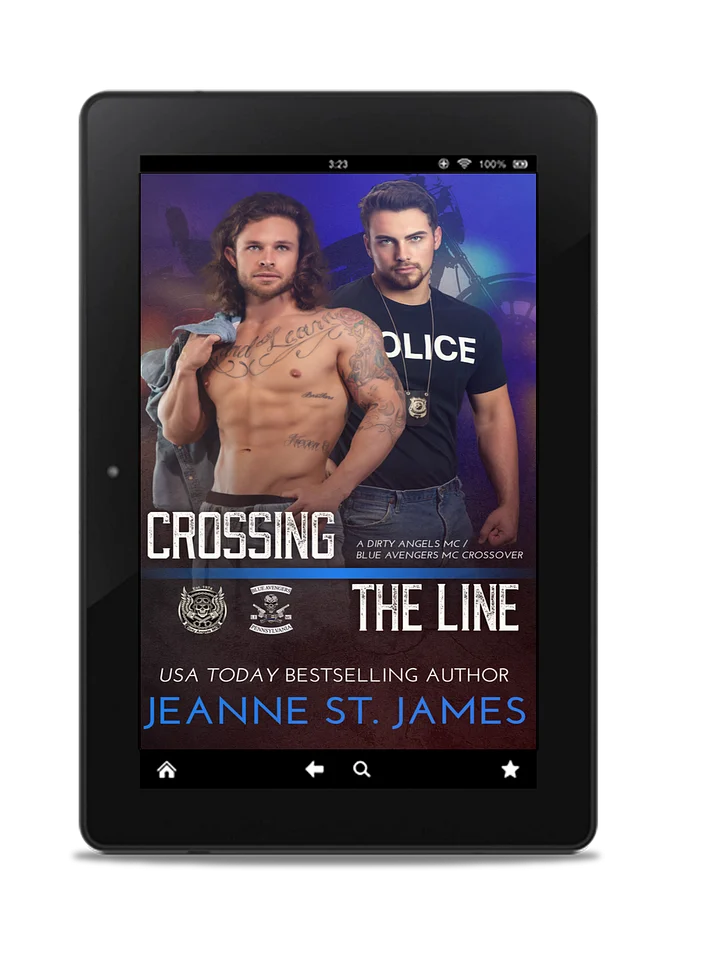 Crossing the Line: A Dirty Angels MC/Blue Avengers MC Crossover (Ebook) product image (1)