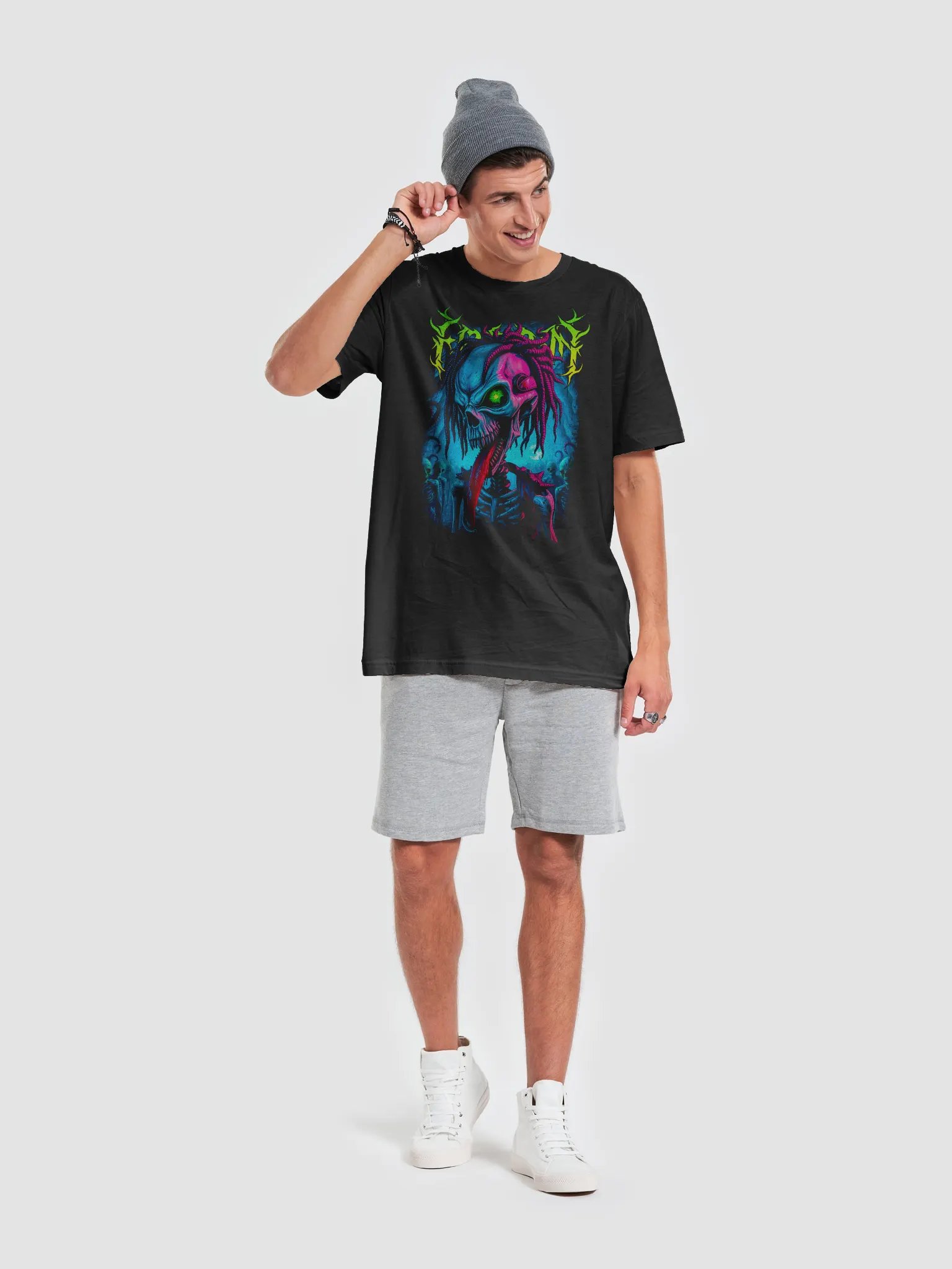 Predator – Neon Gothic Beast Tee product image (4)