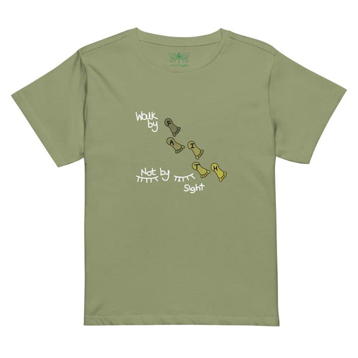 Walk by faith - Womans T-shirt product image (2)