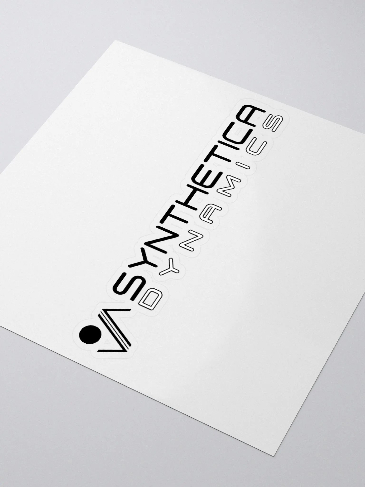 Synthetica Dynamics Logo Sticker product image (3)