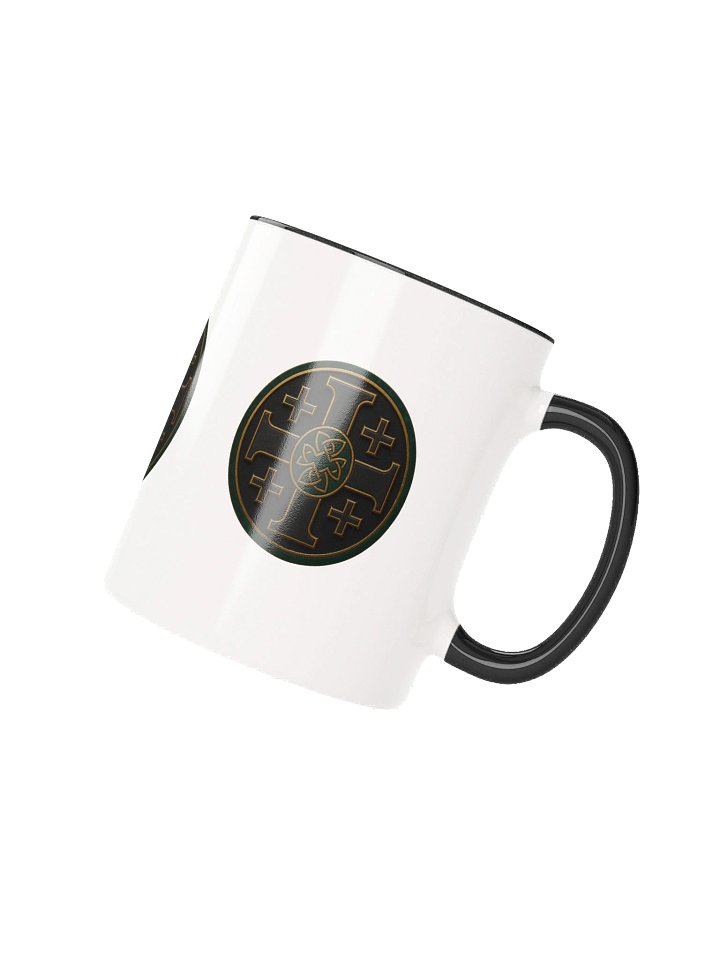 Layman Jerusalem Cross mug white product image (3)
