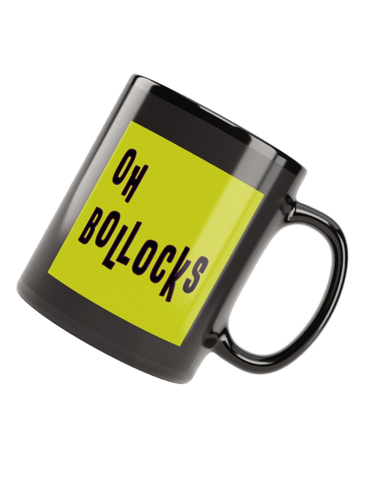 OH BLOCKS Pop Art Black Mug product image (12)