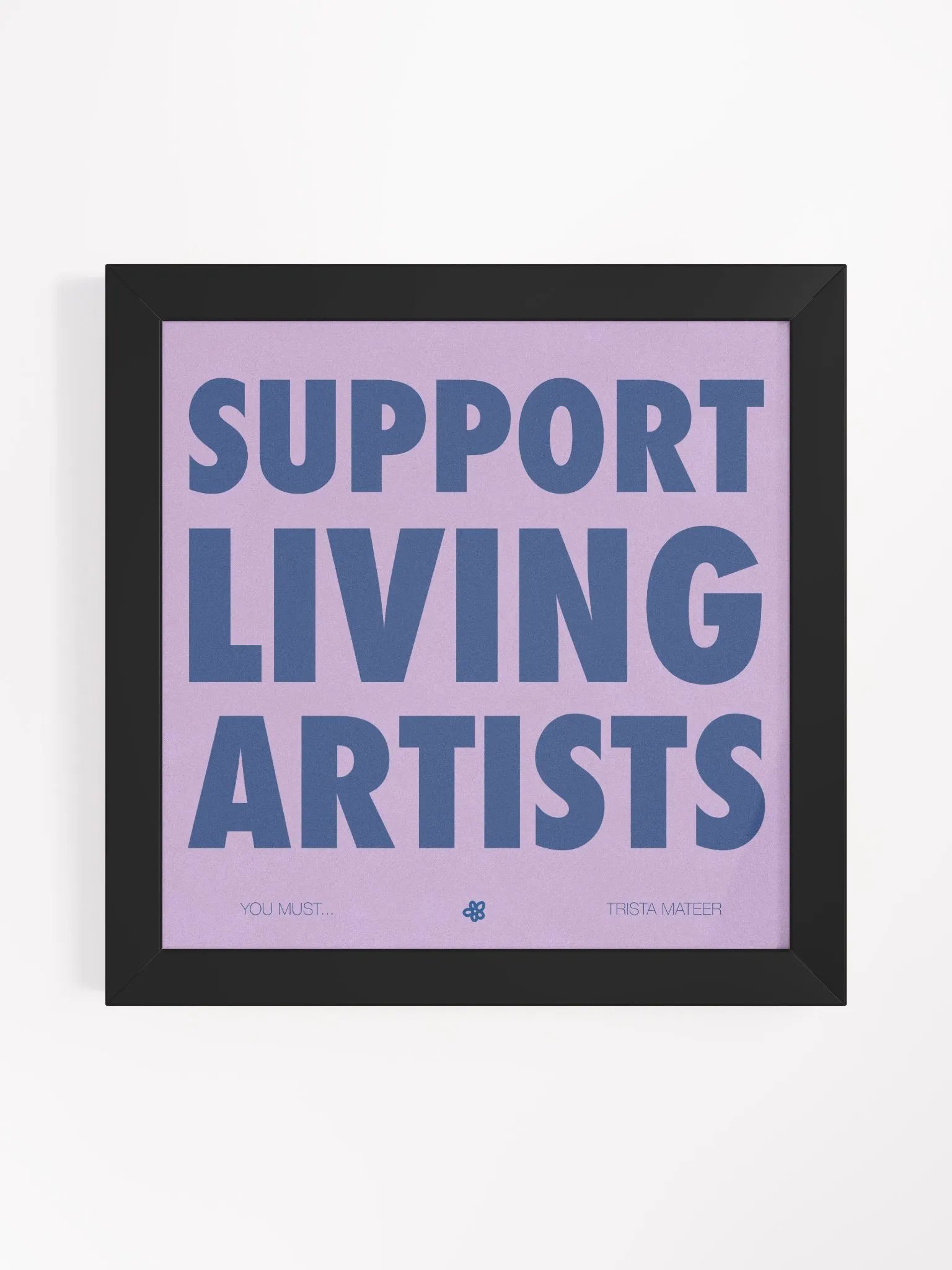 You Must 2 - Framed Art Print product image (1)