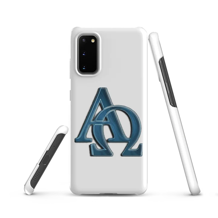 Alpha Omega symbol in teal Snap Case product image (4)