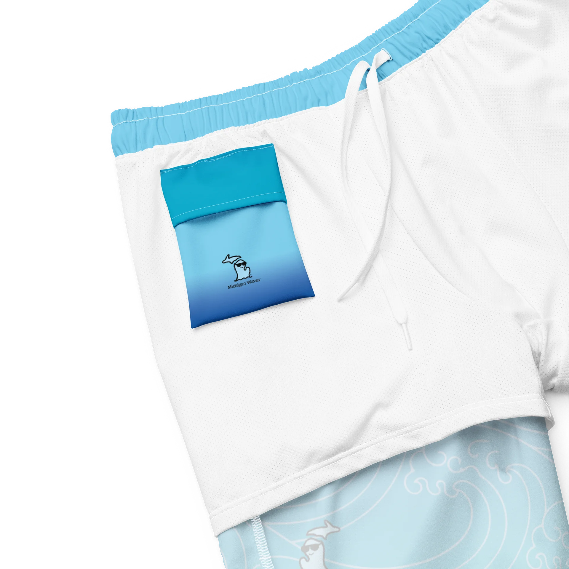 Michigan Waves™ Wavy Swim Trunks product image (5)