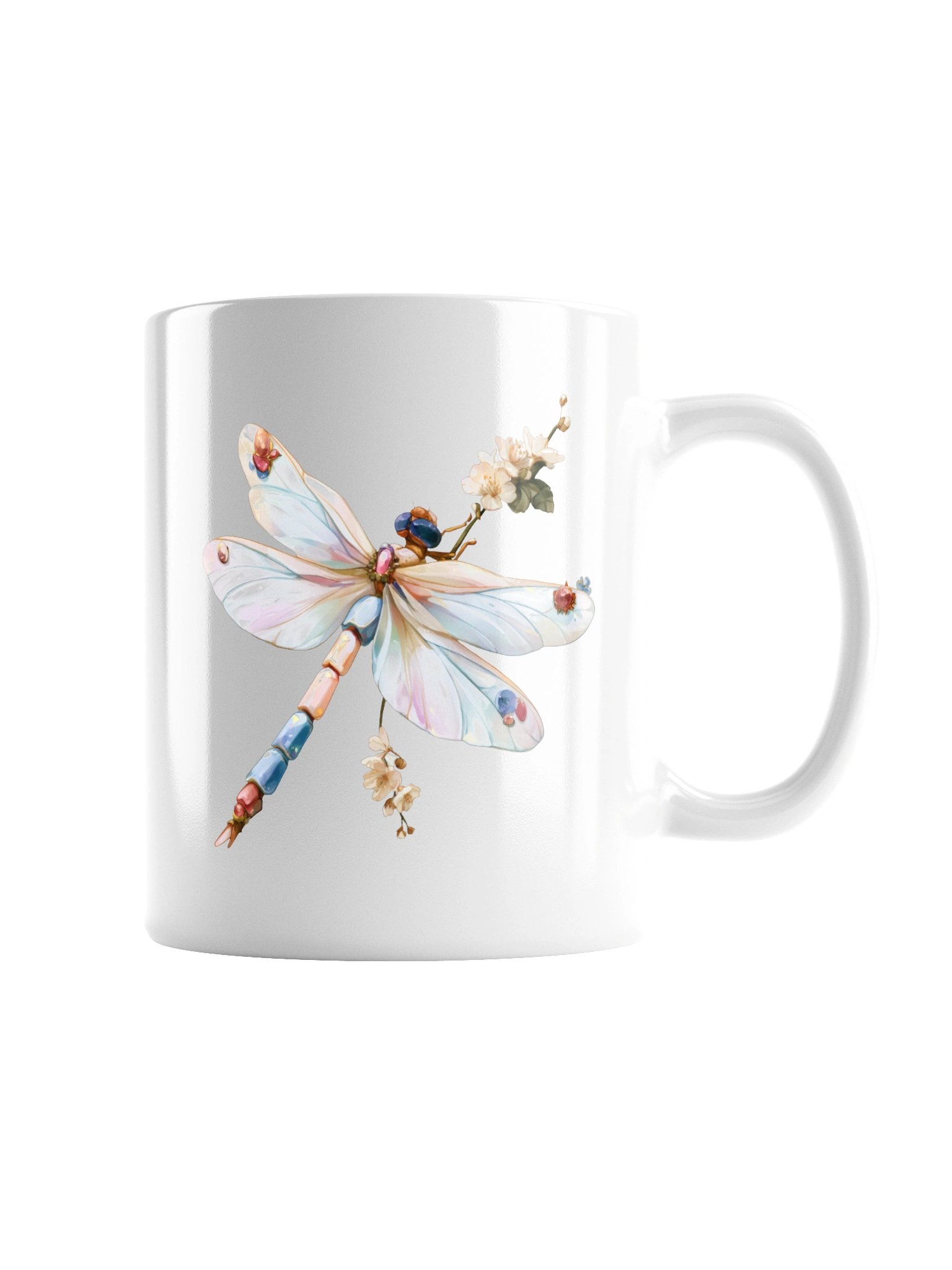 The Dragonfly Resting in Fragrance Ceramic Vessel product image (4)