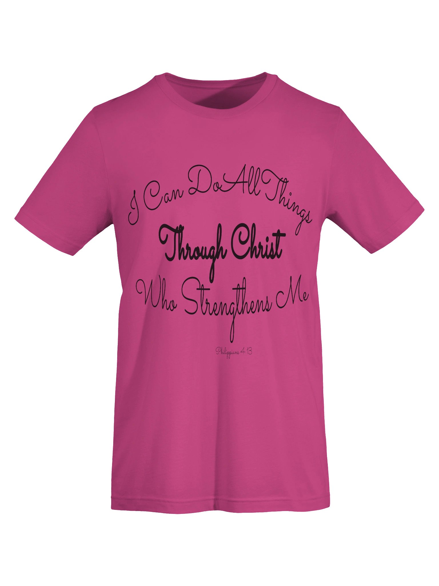 D2You I Can Do All Things Classic T Shirt -Front (unisex) product image (7)