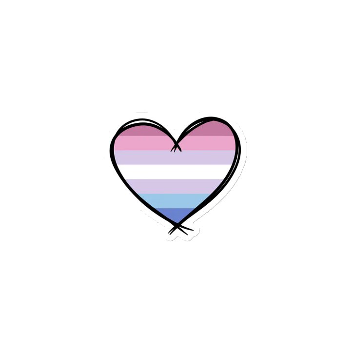 Bigender Pride Magnet product image (1)