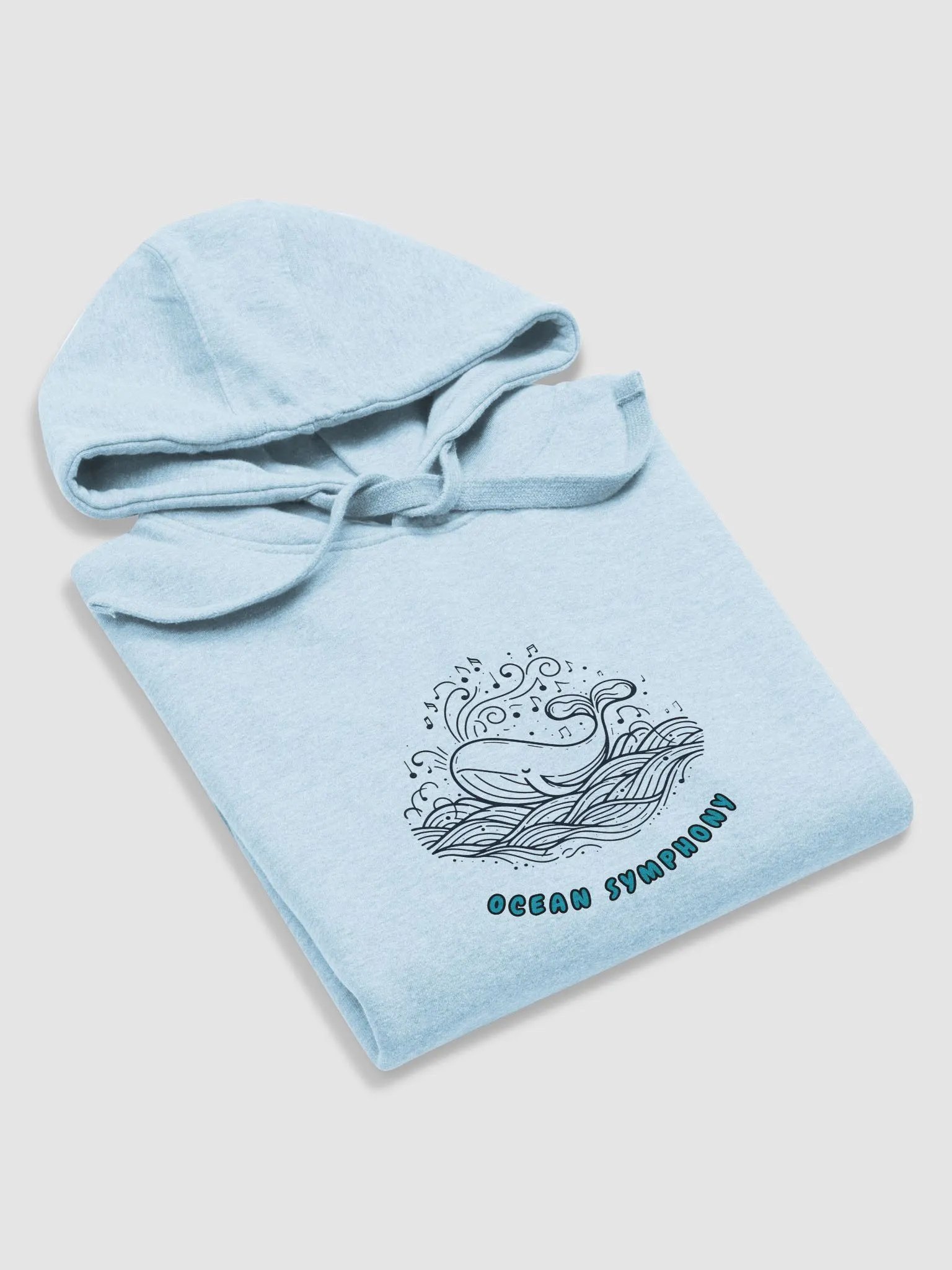 Ocean Symphony Unisex Premium Hoodie product image (3)