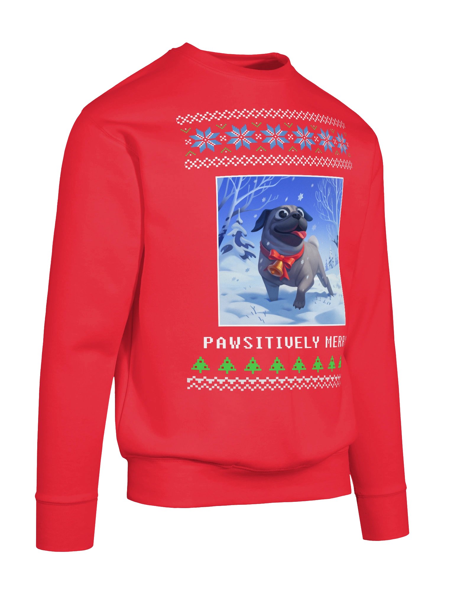 PAWSITIVELY MERRY Sweatshirt product image (10)