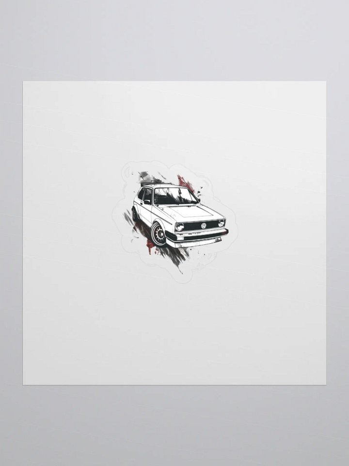 Retro Ride Vinyl Stickers product image (1)