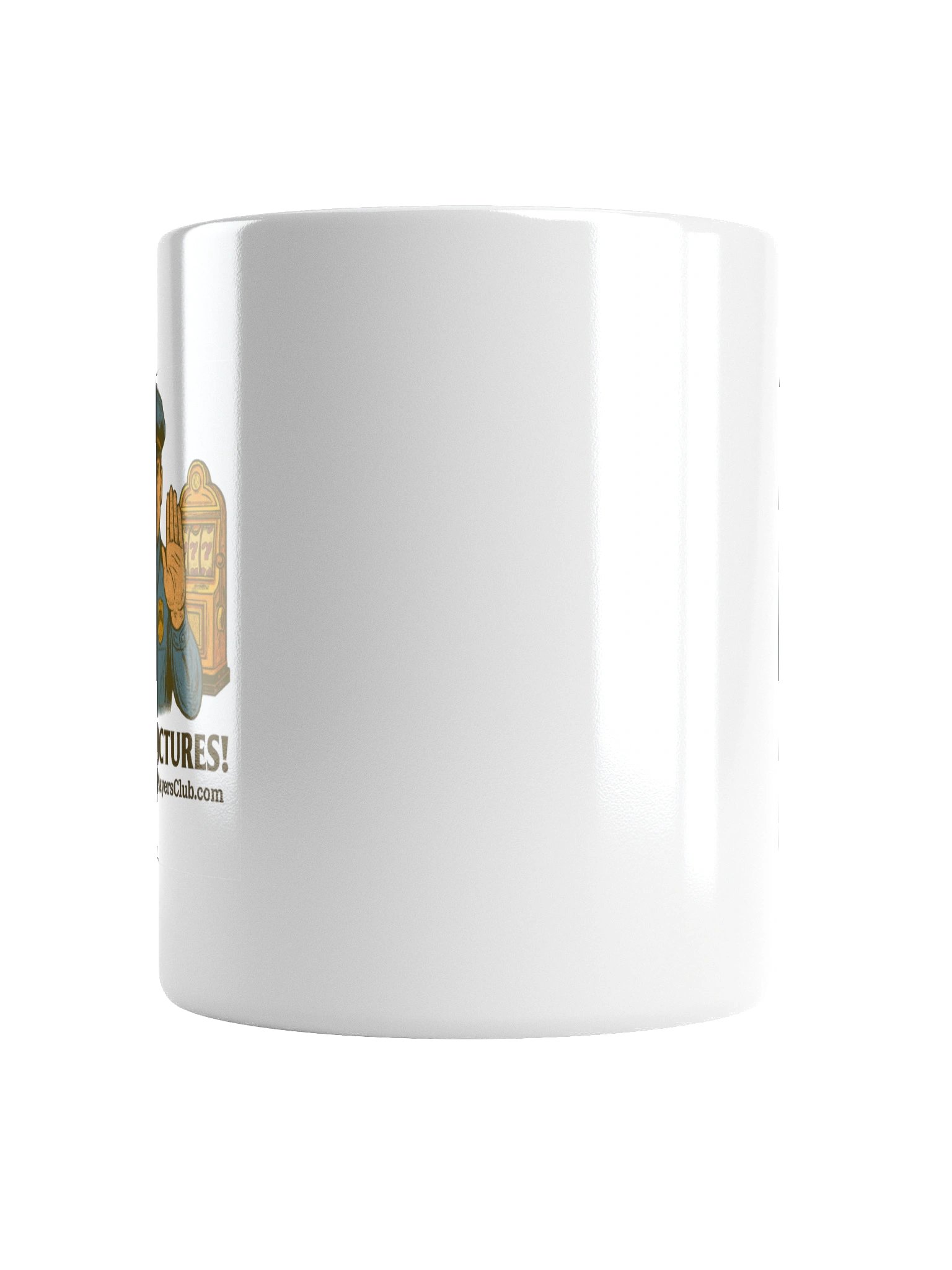 White NO PICTURES Mug - Uniform Edition product image (17)