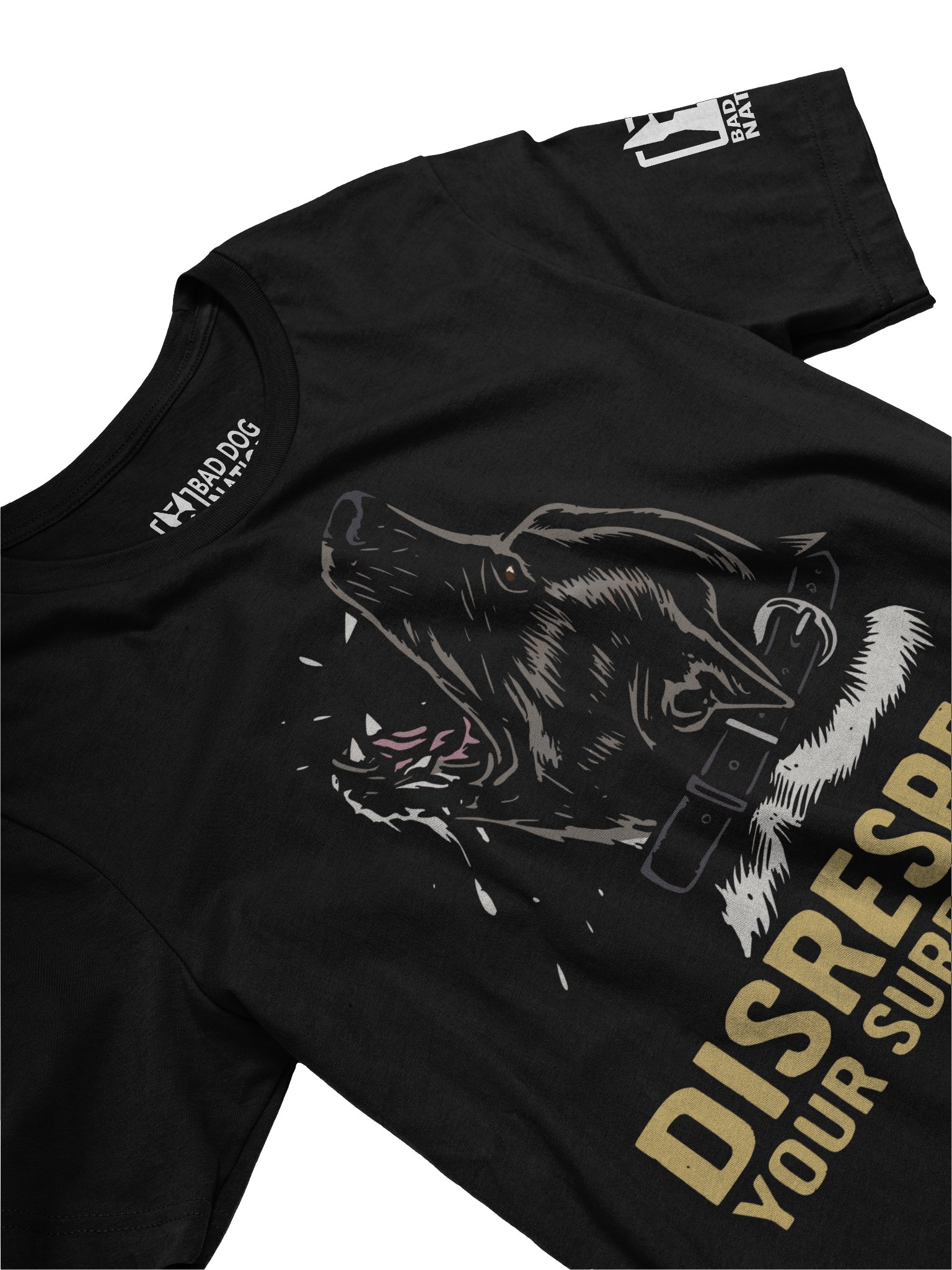 Disrespect simple - front print PREMIUM ADULT UNISEX T-SHIRT product image (3)