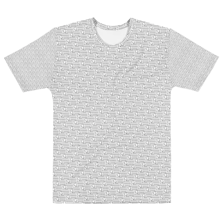 Trumpet Tesselations Tee - White product image (1)