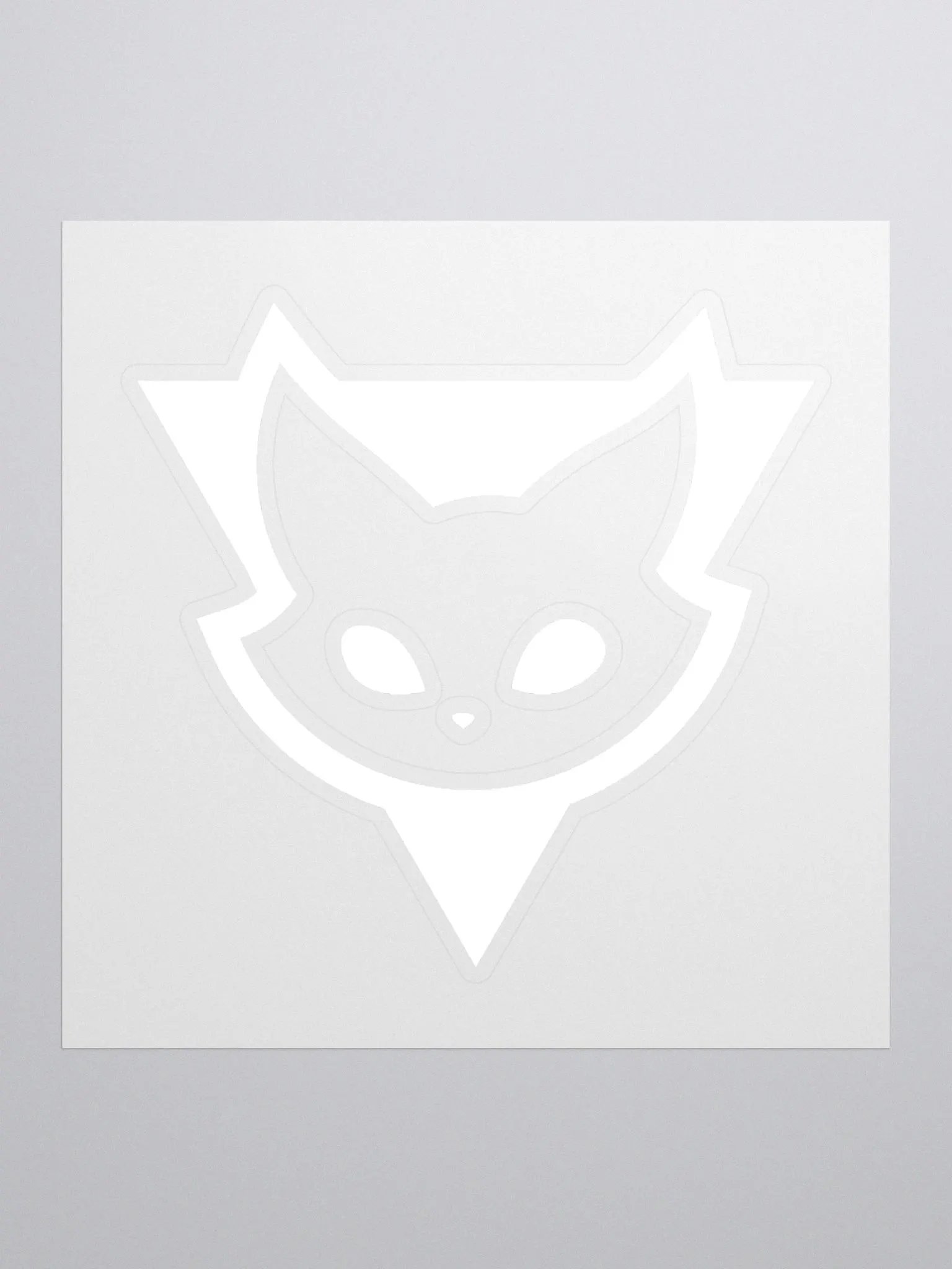 Fana Logo Sticker white product image (2)