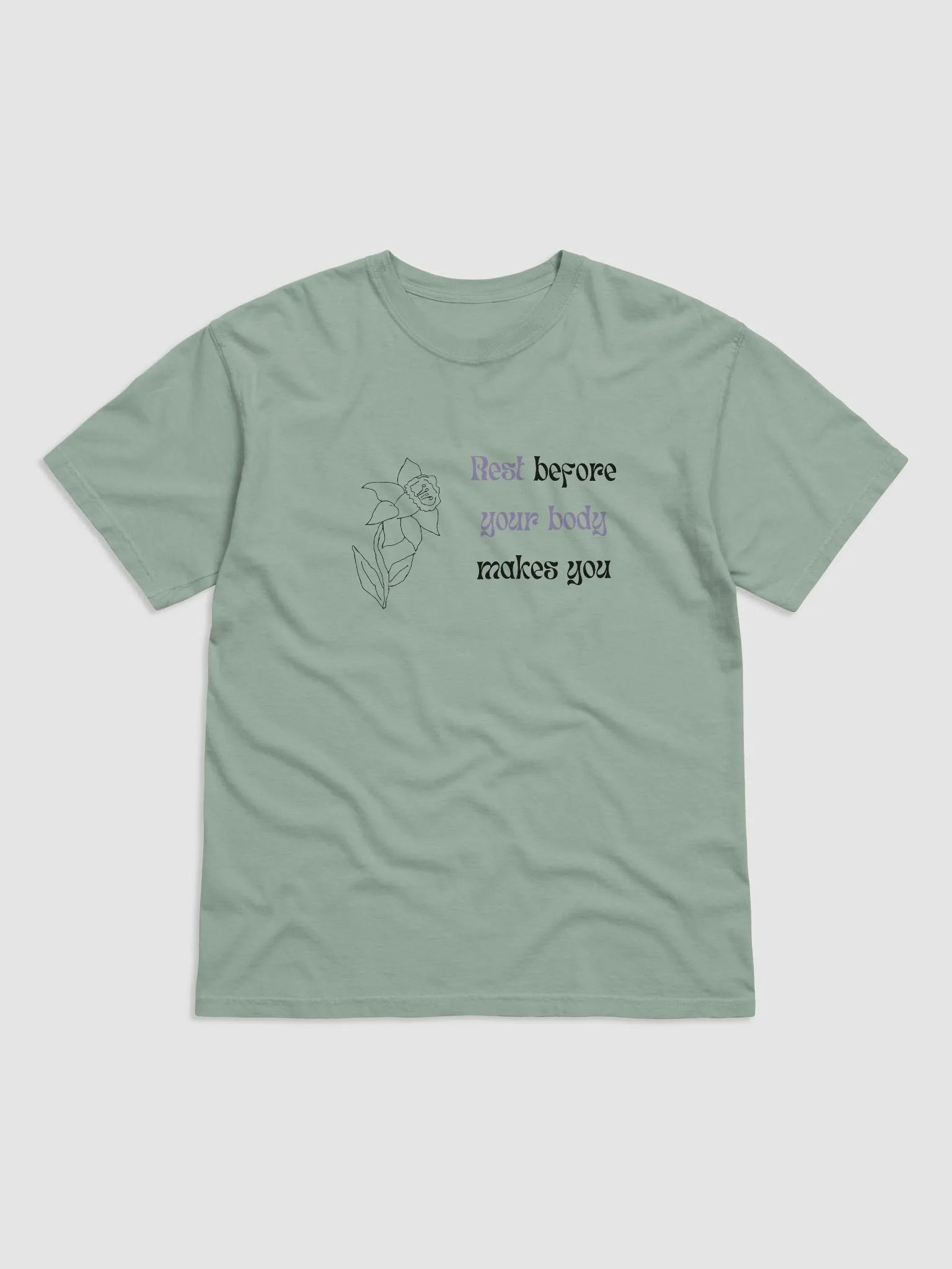 Rest before your body makes you product image (3)