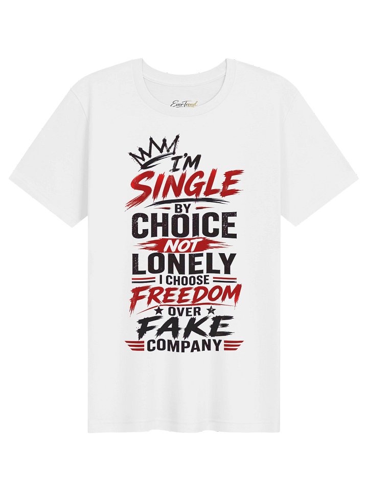 Single By Choice Tee product image (1)