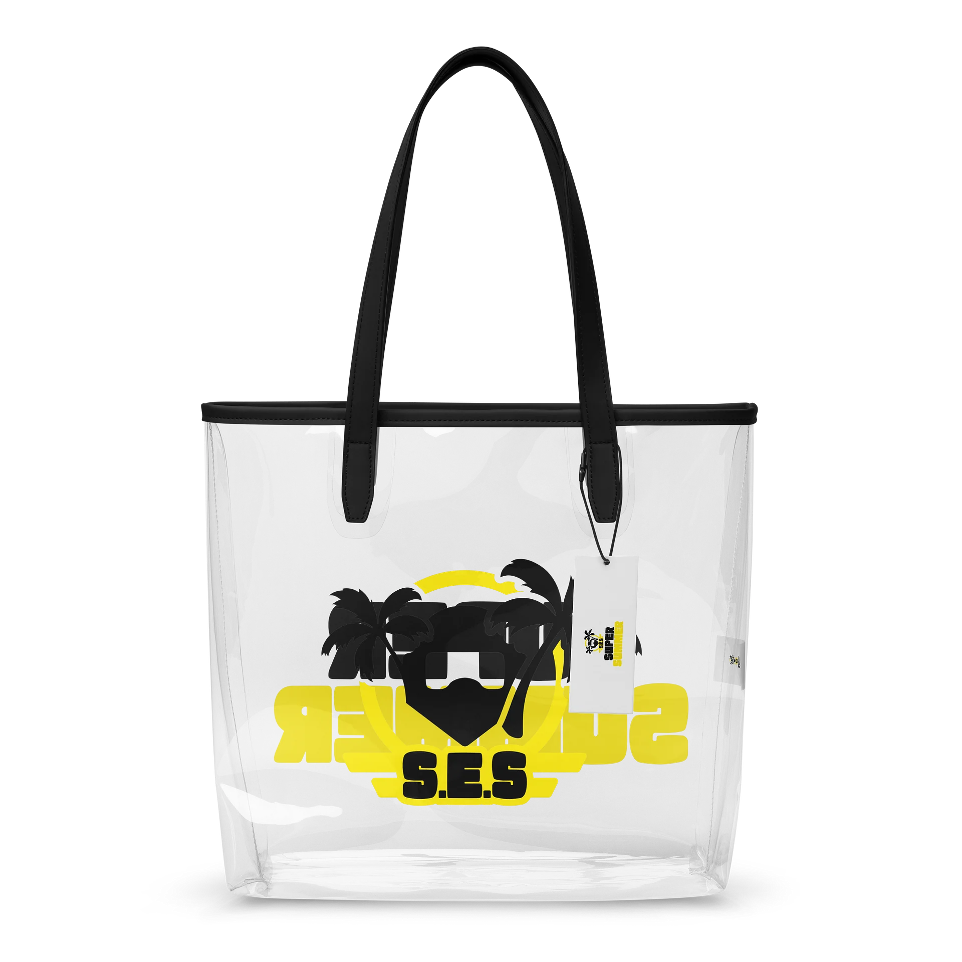 S.E.S Super Summer 26 - Yellow Logo Clear Beach Bag product image (3)
