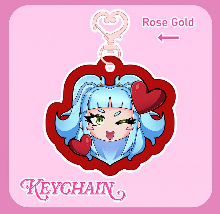 [PREORDER] Red Valentine's Keychain - Seiso Ver [2025] product image (1)