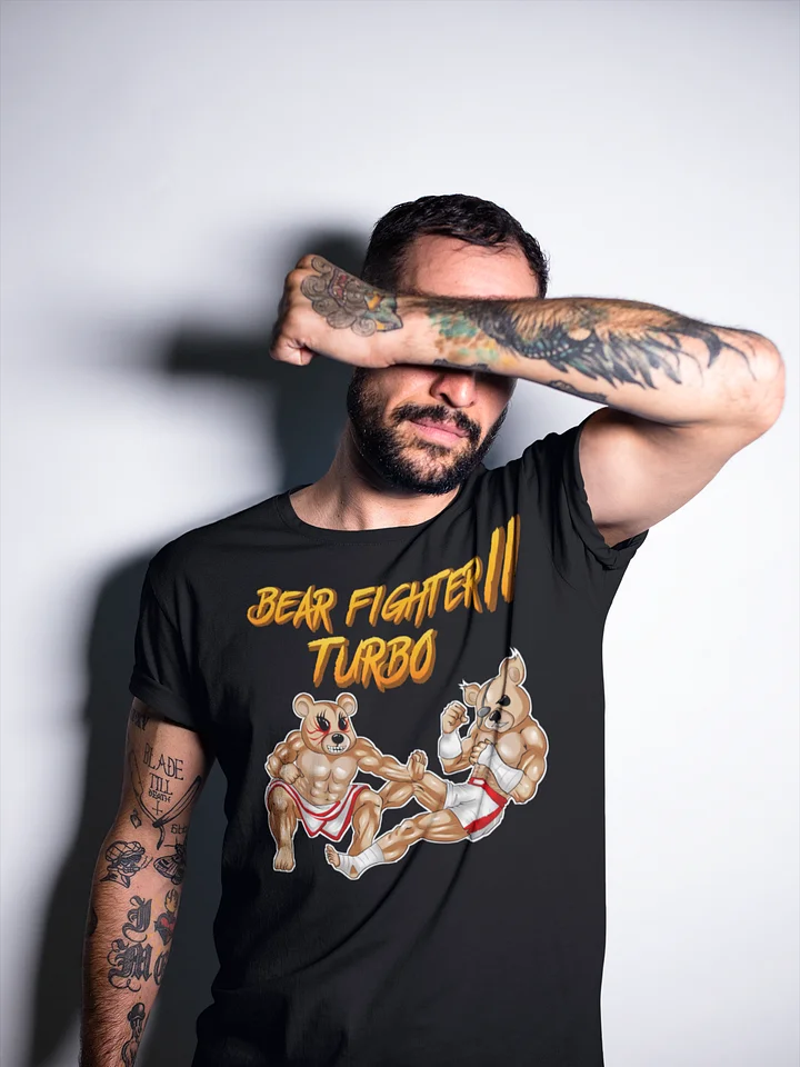 Bear Fighter II Turbo Men's Heavyweight Tee product image (1)