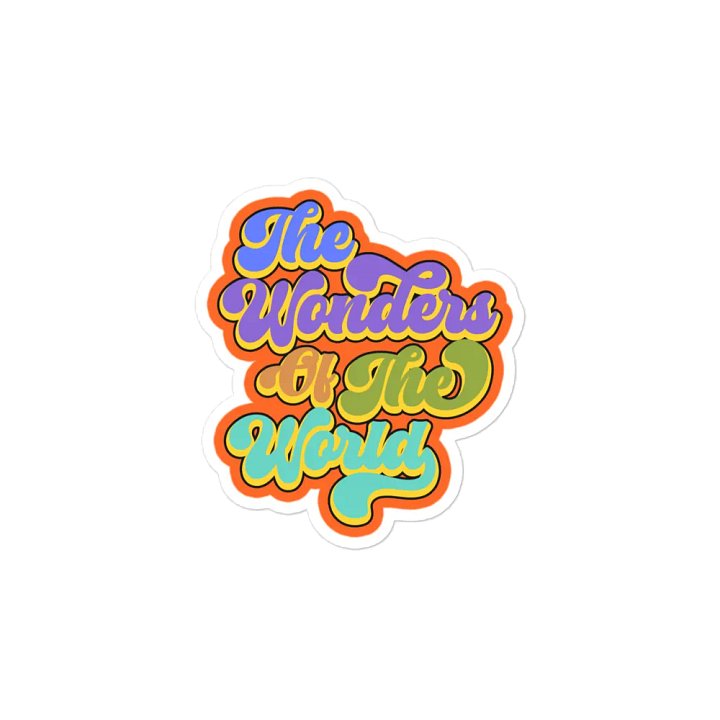 Wonders Die-Cut Magnetic Stickers product image (2)