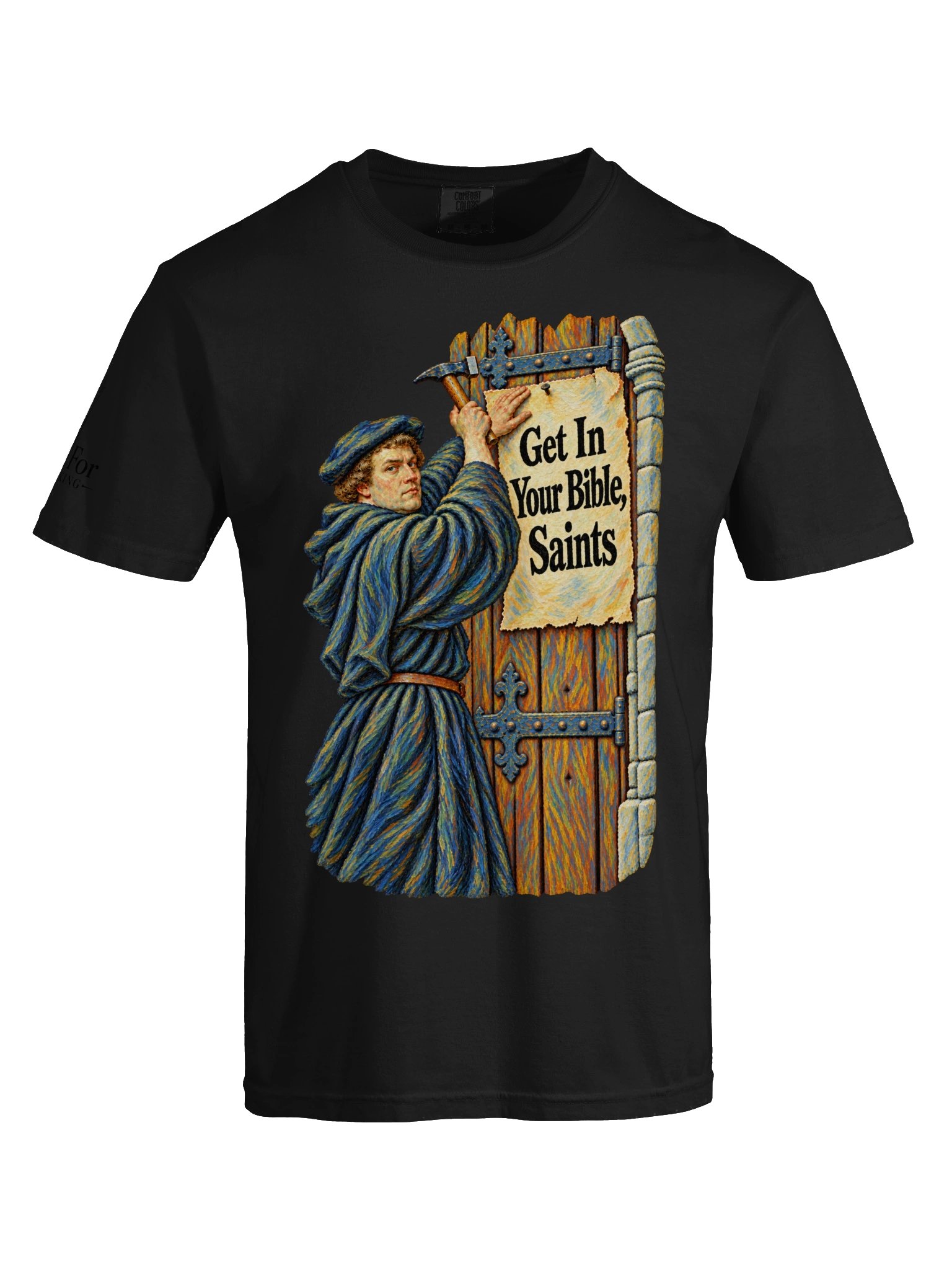 Get in your Bible, Saints | Reformed Christian T shirt product image (75)