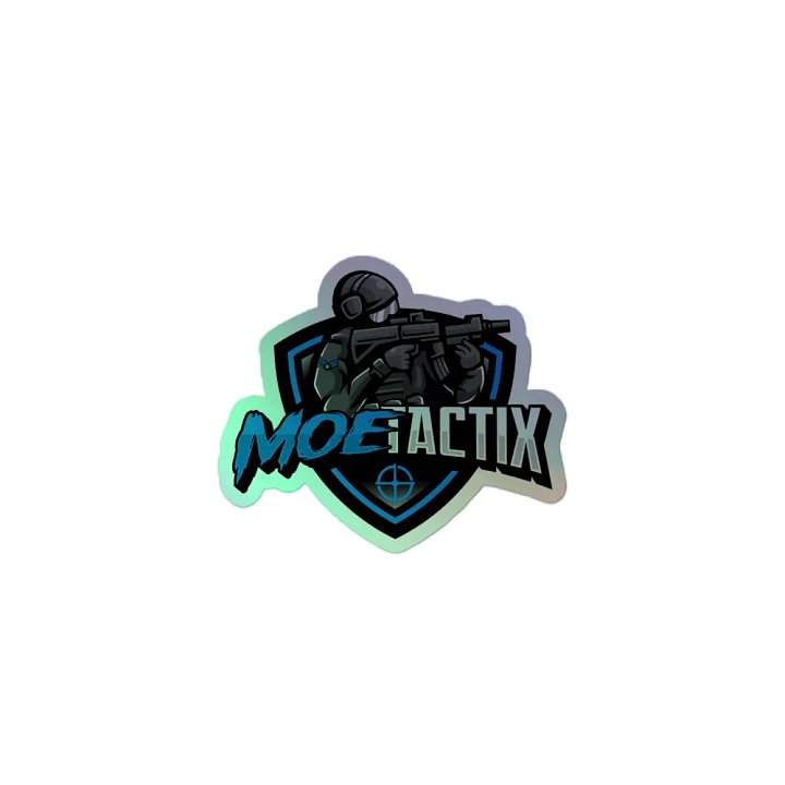 Tactical Holographic Sticker Sheet – Moetactix Edition product image (2)