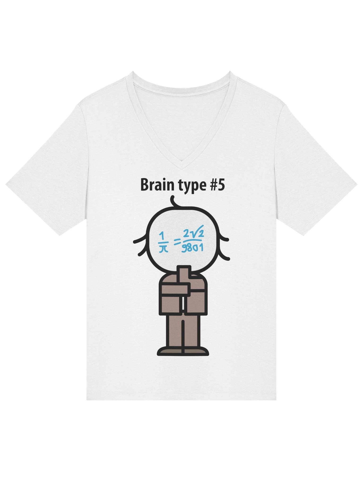 Women's t-shirt for brain type #5 product image (3)