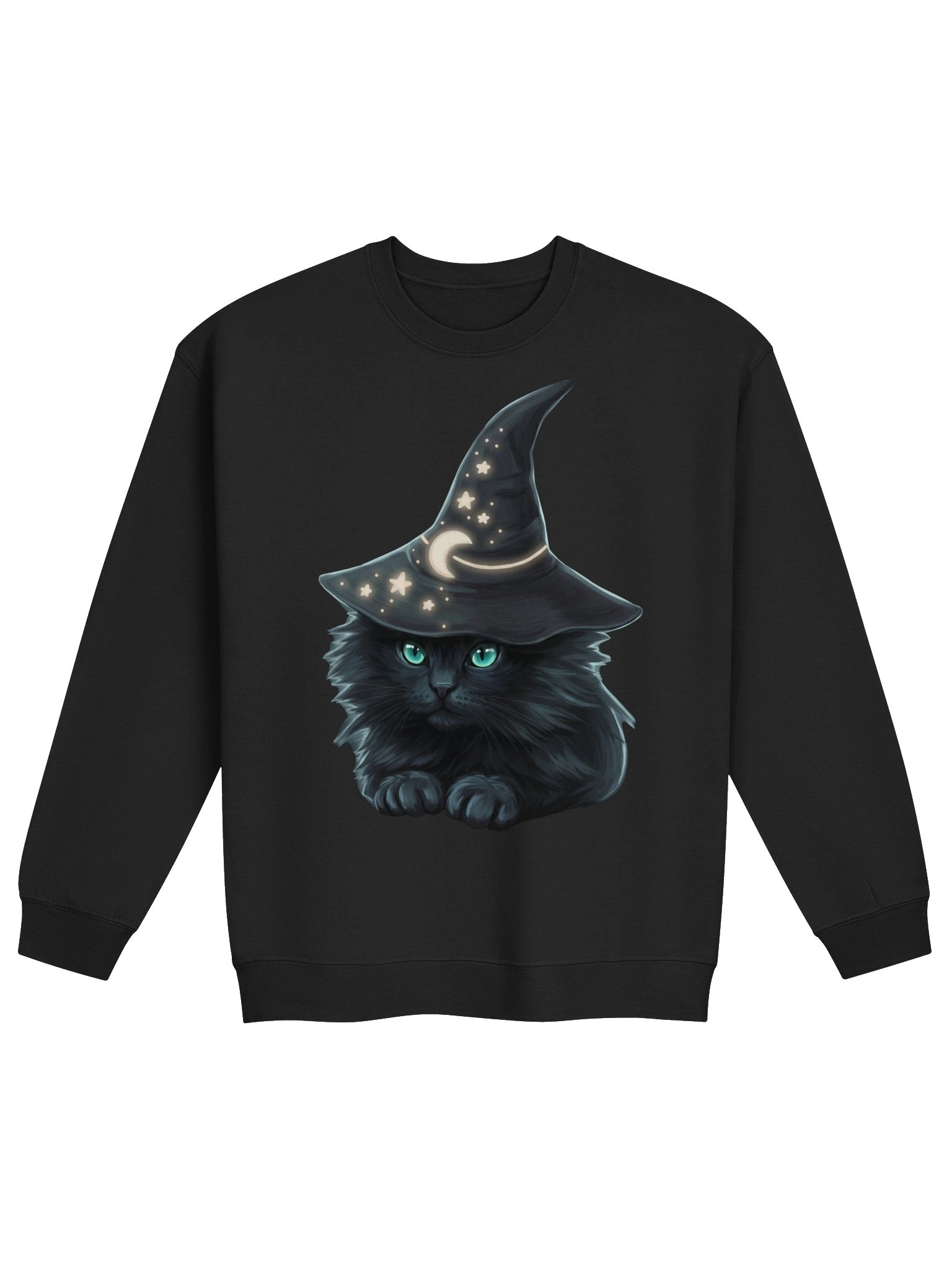 Witchy Black Cat Crewneck product image (3)
