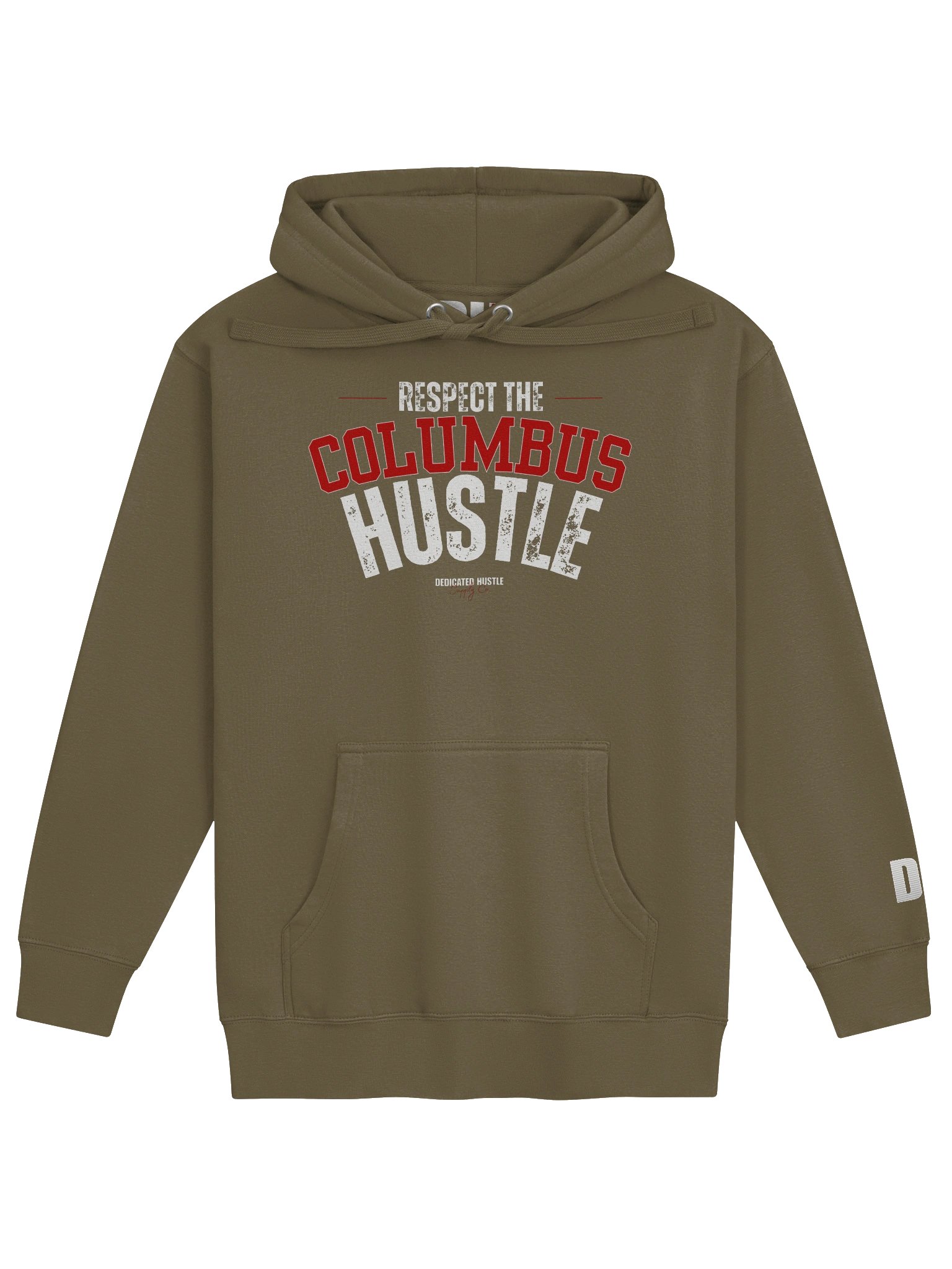 Respect The Columbus Hustle - Varsity Edition Hoodie | Dark Colorways product image (2)