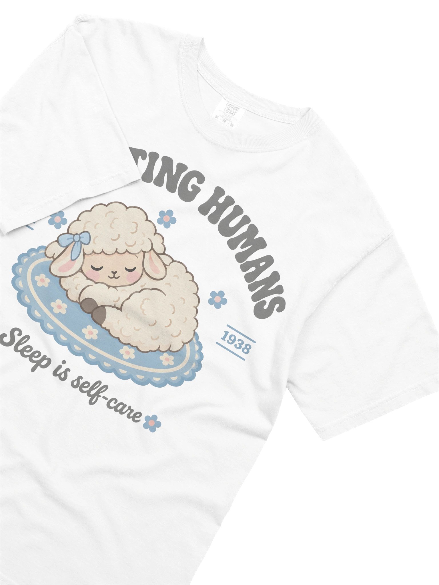 Counting Humans Sleep is Self-Care Tee product image (3)