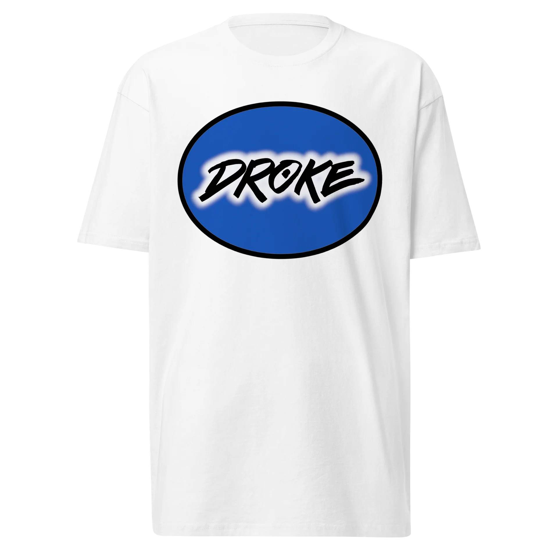 DROKE - BLUE BADGE blk logo T-shirt product image (1)